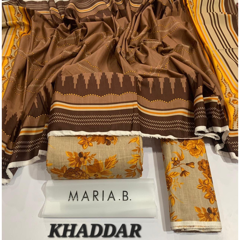 Khaddar Unstitch Suit