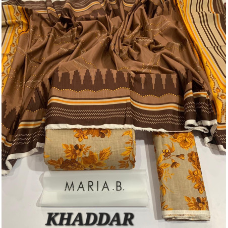 Khaddar Unstitch Suit