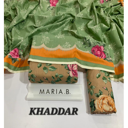 Khaddar Unstitch Suit