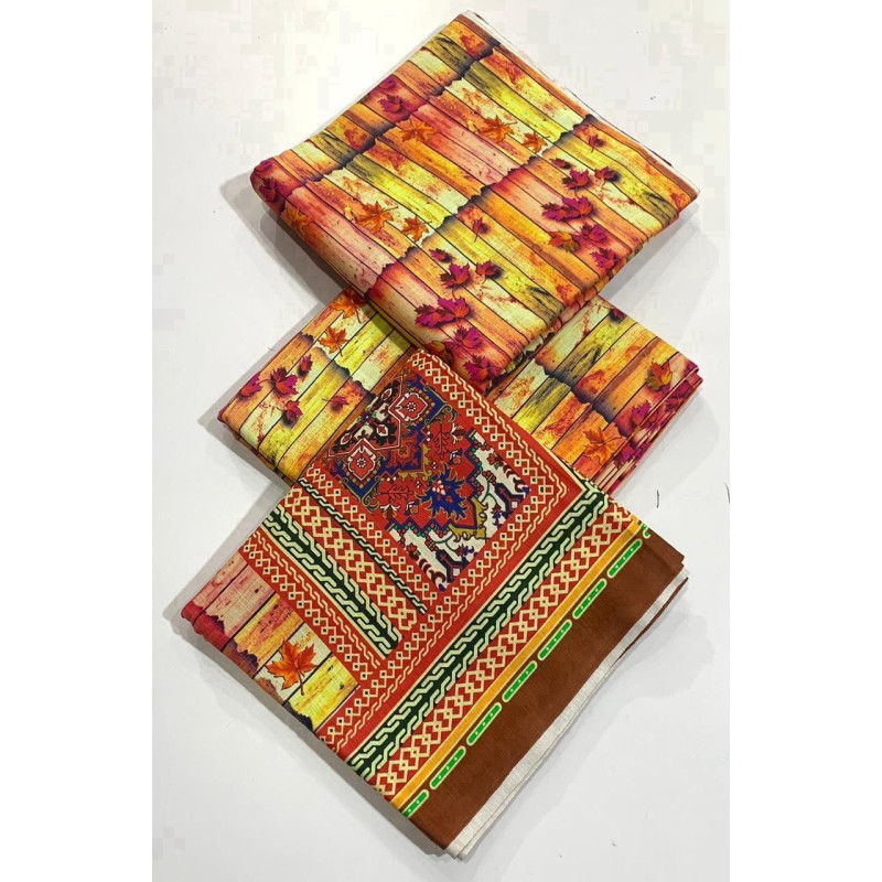 Bin Saeed Khaddar Unstitch Suit